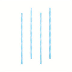 8pcs Reusable Plastic Straws Set with Cleaning Brush