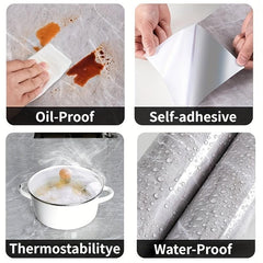 Marble Wallpaper Self-adhesive Waterproof Wall Sticker
