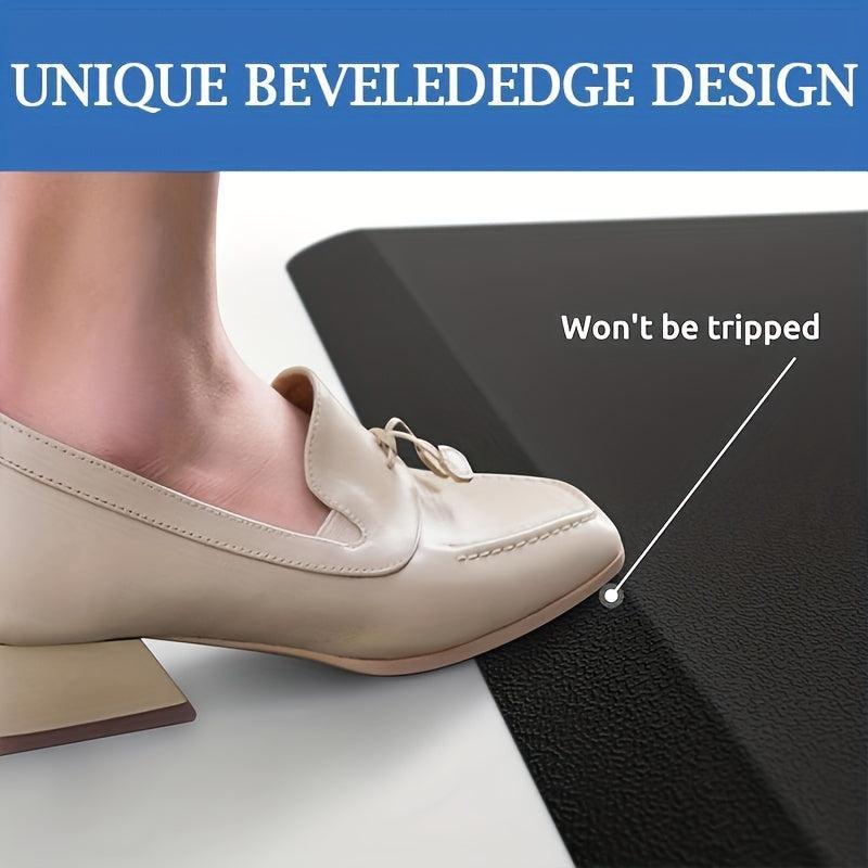 1pc Waterproof Anti Fatigue Kitchen Mat Non Slip Home Office Floor Mat