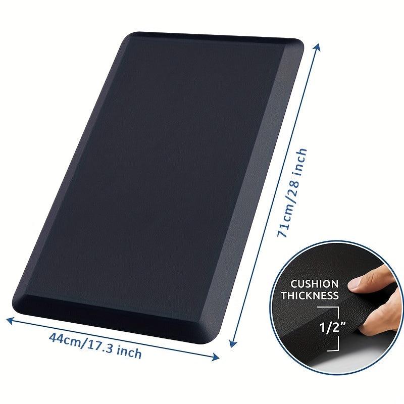 1pc Waterproof Anti Fatigue Kitchen Mat Non Slip Home Office Floor Mat