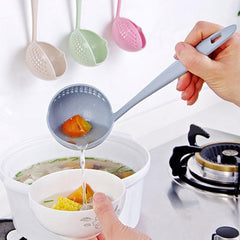 Household Kitchen Spoon Long Handle Colander Strainer Tableware Scoop