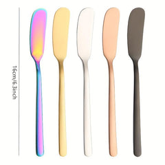 4pcs Stainless Steel Butter Cheese Spreader Set