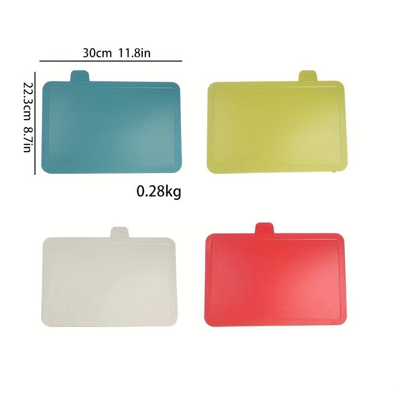 5pcs Colorful Cutting Board Set with Holder, Non-slip Chopping Boards