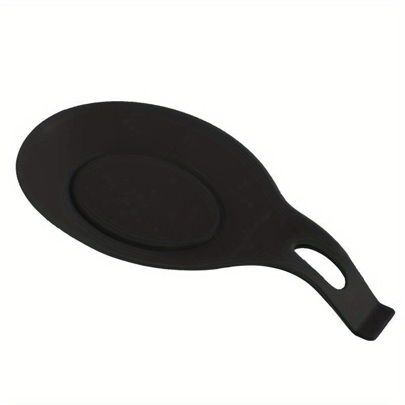 Flexible Silicone Spoon Rest for Kitchen Utensils Non-Slip Countertop Holder