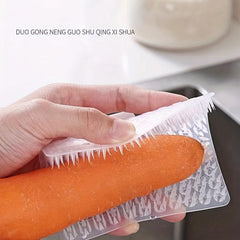 Vegetable and Fruit Cleaning Brush, MultiFunctional Potato Carrot Washing Brush