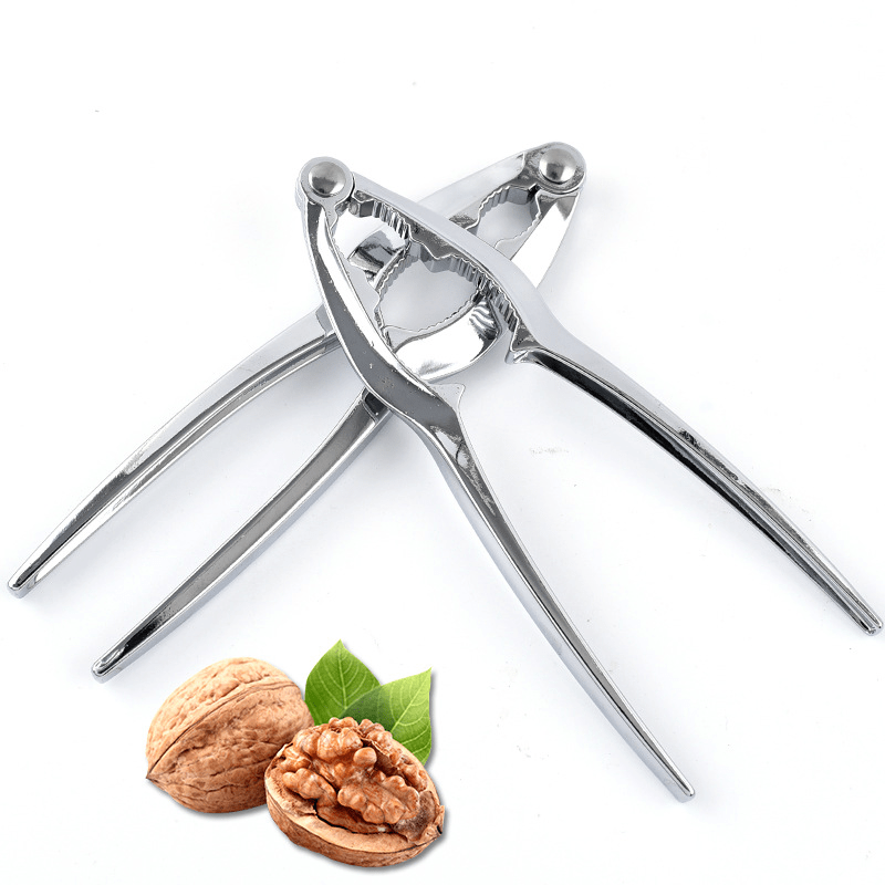 Zinc Alloy Nut Cracker Seafood Sheller Metal Chestnut Clip