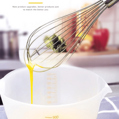 Stainless Steel Manual Egg Beater for Whisking Blending