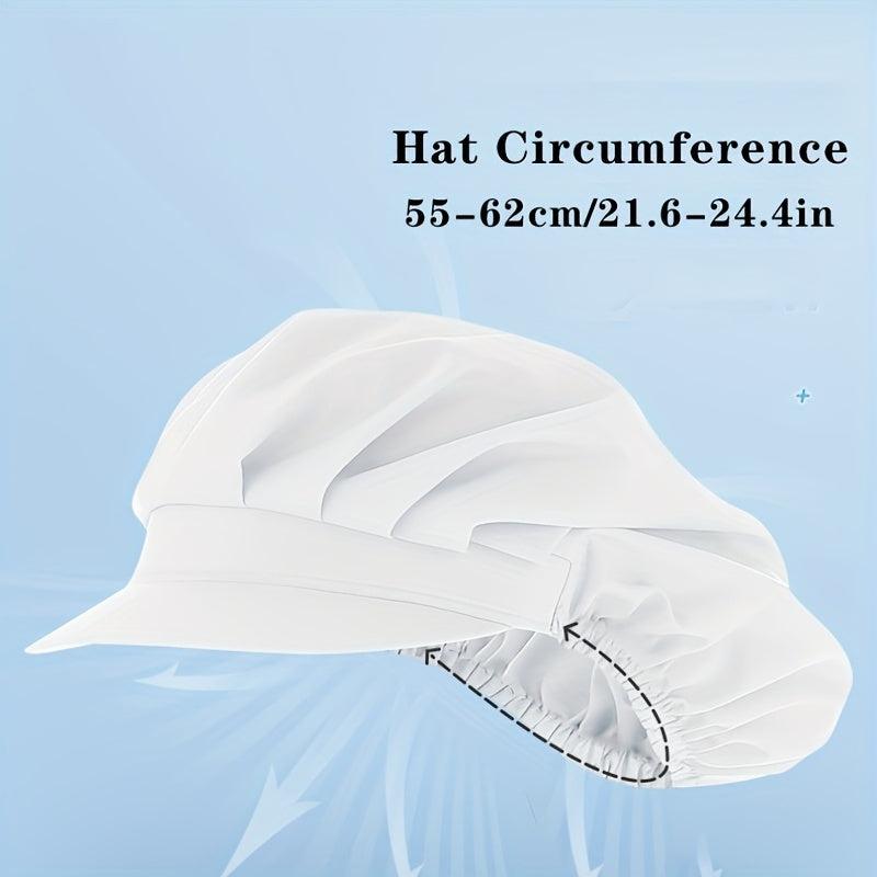 2pcs Disposable Chef Hats Kitchen Cooking Catering Service Hair Net