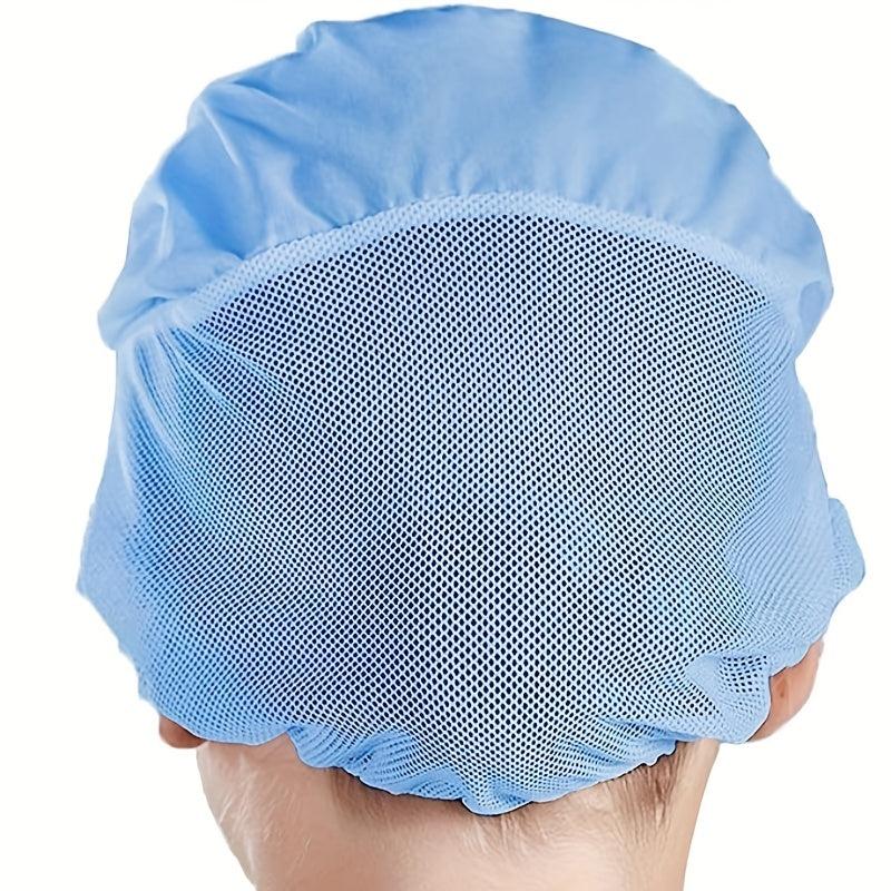 2pcs Disposable Chef Hats Kitchen Cooking Catering Service Hair Net