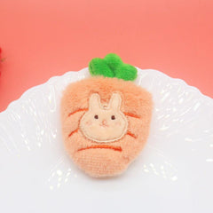 1pc Cartoon Plush Animal Fridge Magnets Whiteboard Sticker Decor