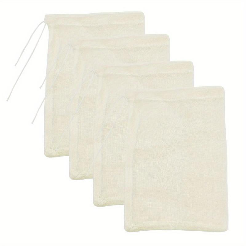 6pcs Reusable Drawstring Soup Bags for Cooking Cold Brew Coffee