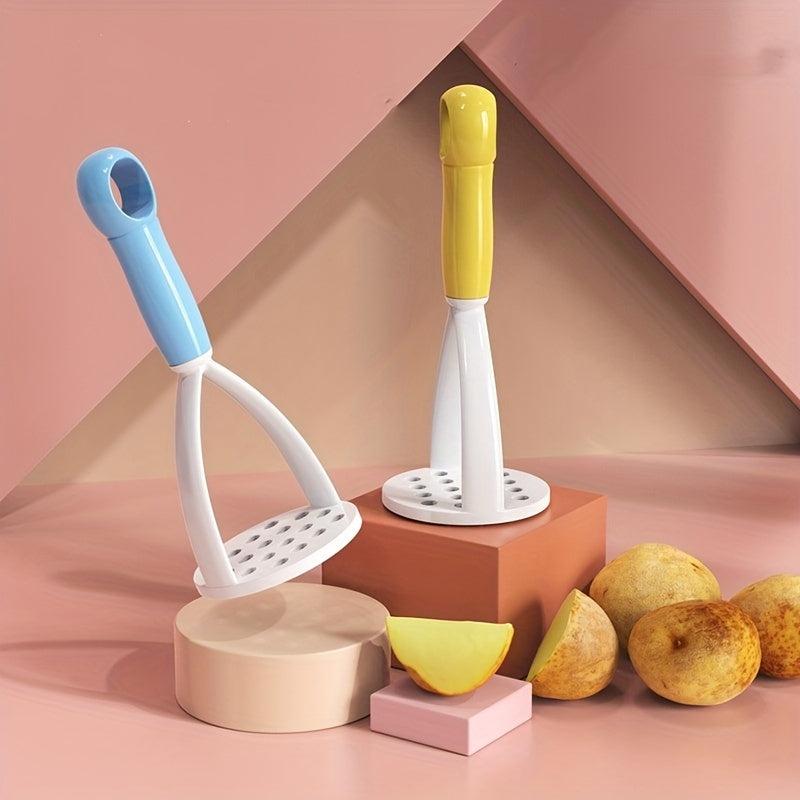 Plastic Potato Masher Non-Slip Handle Fruit Vegetable Crusher