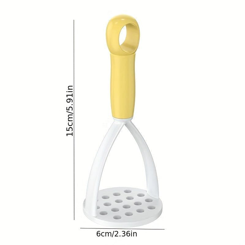 Plastic Potato Masher Non-Slip Handle Fruit Vegetable Crusher