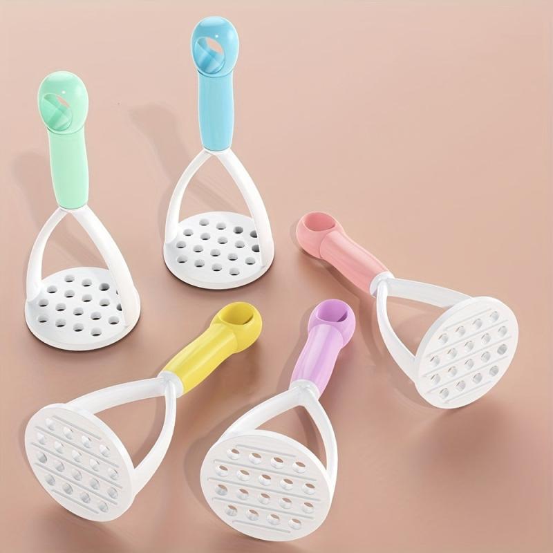 Plastic Potato Masher Non-Slip Handle Fruit Vegetable Crusher