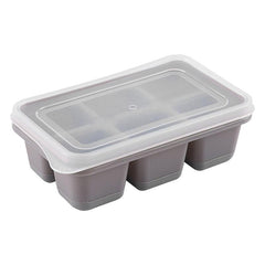Silicone Ice Cube Tray with Lid Easy Demold Ice Mold Reusable Ice Maker