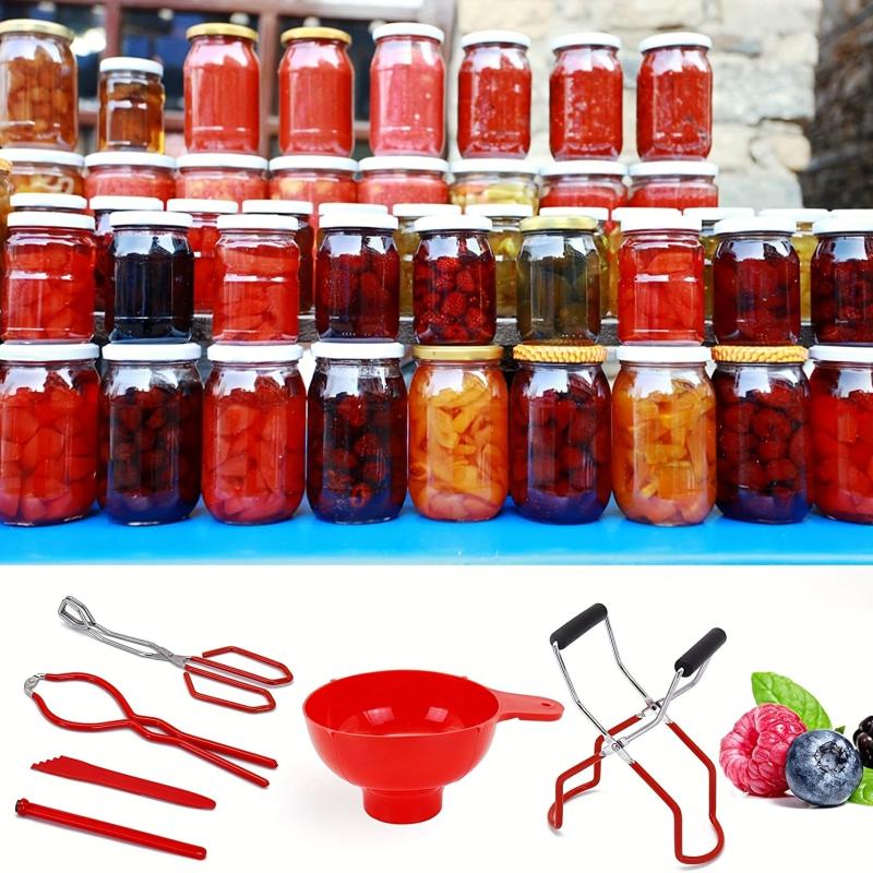 6pcs Canning Tools for Wide Mouth and Regular Jars