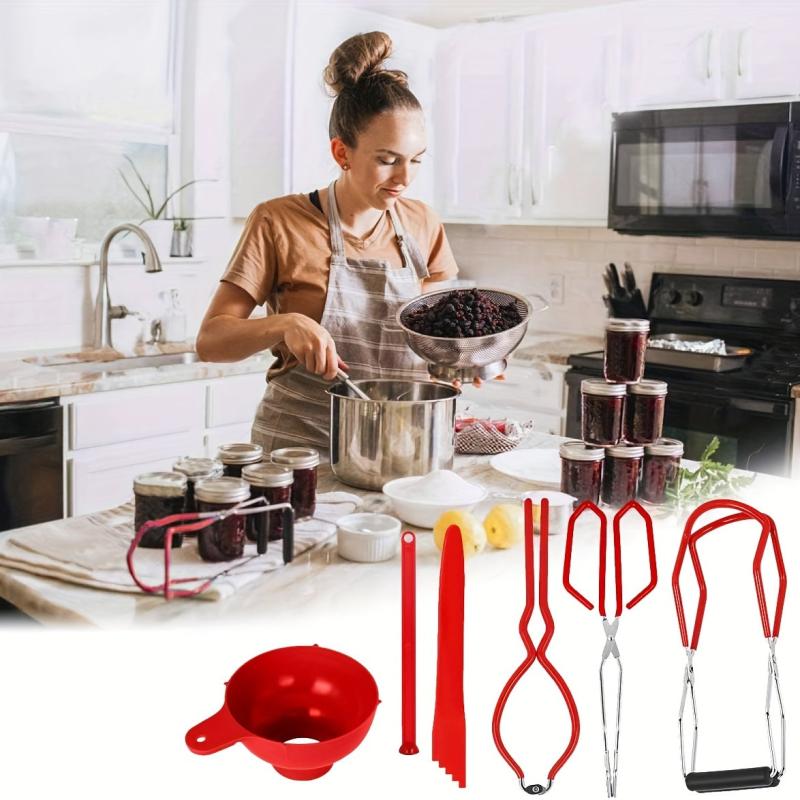 6pcs Canning Tools for Wide Mouth and Regular Jars