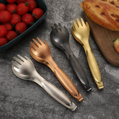 Stainless Steel Serving Tongs for BBQ Salad Desserts & More
