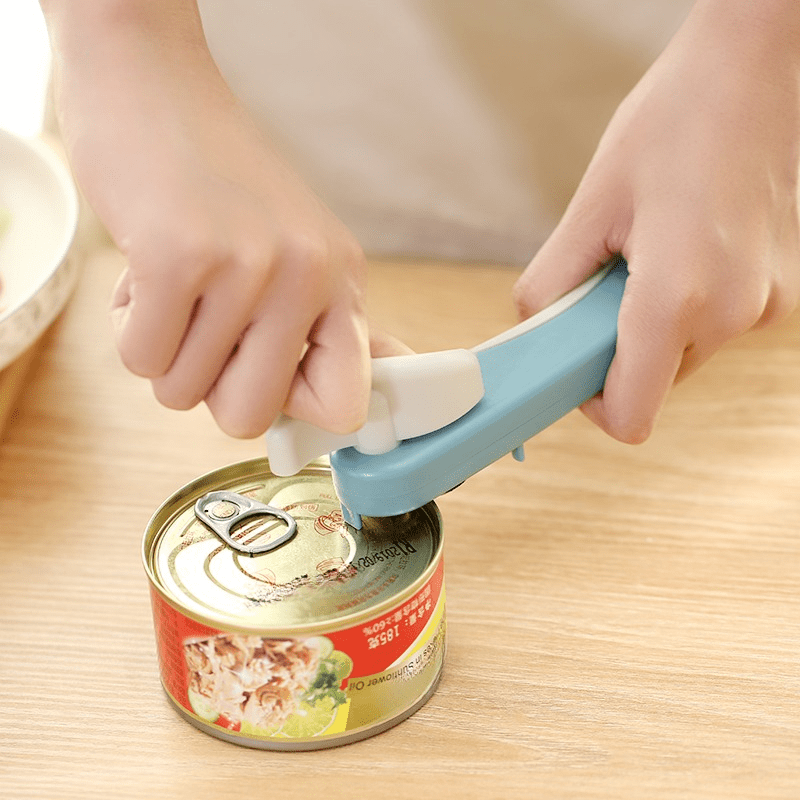 Manual Can Opener Tin Opener Smooth Edge Safe Cut Kitchen Tool
