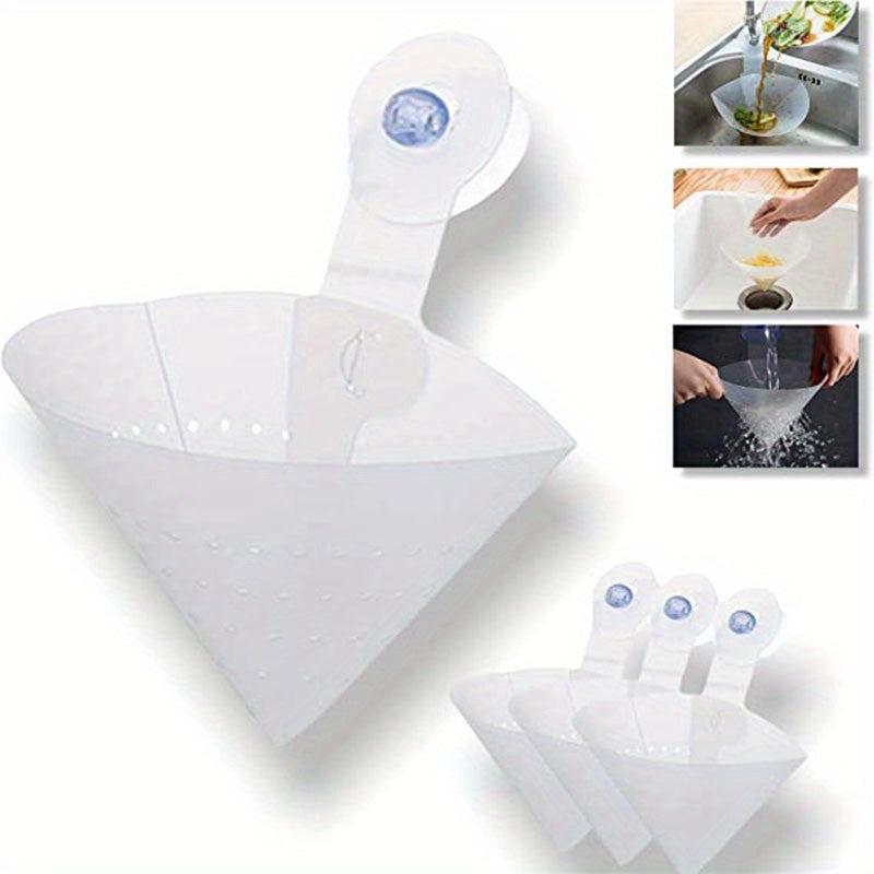 5pcs Reusable Kitchen Sink Strainer Anti-Clogging Protector Rust Kit