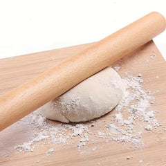 Beech Wood Rolling Pin for Pizza Pie Cookies Dumplings Noodles Kitchen Gadgets