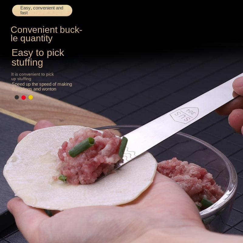 Stainless Steel Dumpling Stuffing Spoons Set