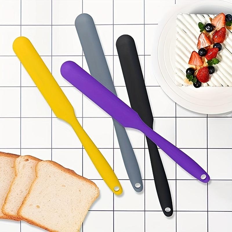 2pcs Silicone Spreader Kitchen Baking Spreaders Heat Resistant Silicone Spreader