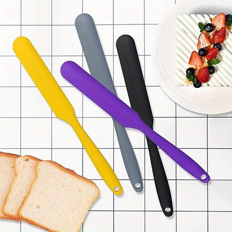 2pcs Silicone Spreader Kitchen Baking Spreaders Heat Resistant Silicone Spreader