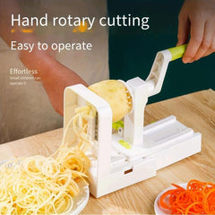 Vegetable Spiralizer Manual Zucchini Noodle Maker Multifunctional Slicer Grater