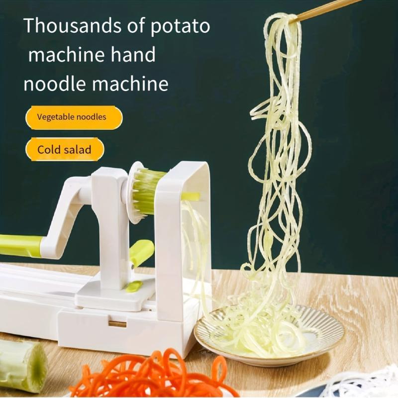 Vegetable Spiralizer Manual Zucchini Noodle Maker Multifunctional Slicer Grater