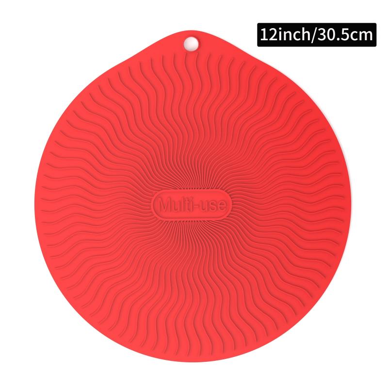 Silicone Trivet Mat Place Mat Utensils Rest Heat Resistant And Non Slip