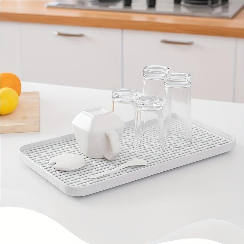 Plastic Double Layer Cup Tray for Kitchen Storage