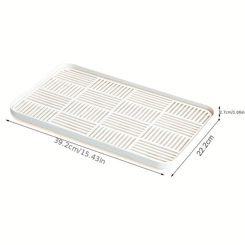Plastic Double Layer Cup Tray for Kitchen Storage