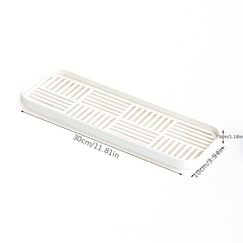 Plastic Double Layer Cup Tray for Kitchen Storage