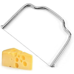 2pcs Stainless Steel Cheese Slicer Cutter Multipurpose Handheld Butter Divider