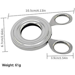 Stainless Steel Boiled Egg Cutter Eggshell Scissors Clipper Opener