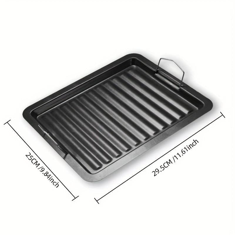 Large Nonstick Grill Pan for Stovetop Enamel Frying Pan