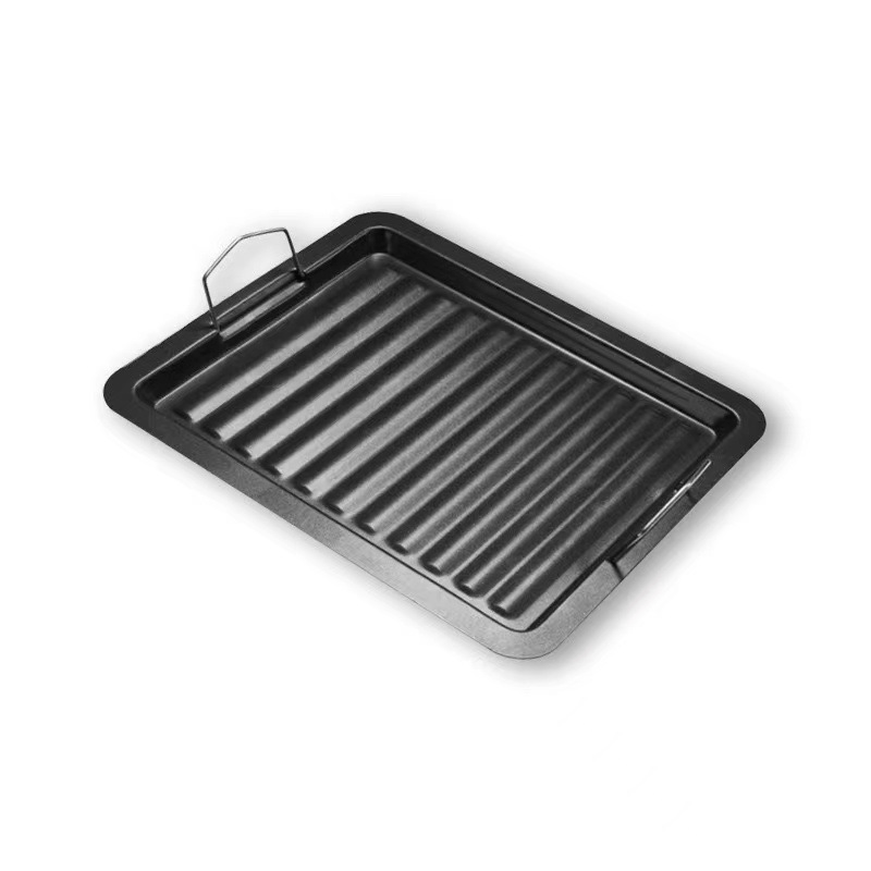 Large Nonstick Grill Pan for Stovetop Enamel Frying Pan