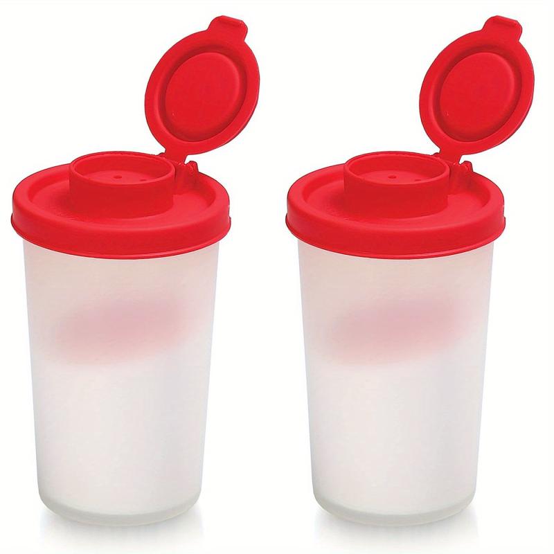 2pcs Salt Pepper Shakers Large Moisture Proof Camping Picnic Spice T