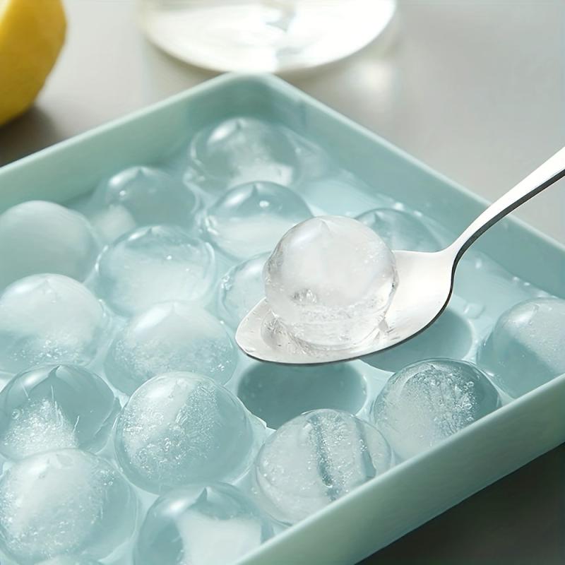 Ice Cube Tray 33 Cavity Ice Ball Mold Easy Release Ice Maker for Soft Drinks