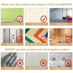 Kitchen Backsplash Stickers Self Adhesive Aluminum Foil Waterproof Wallpaper