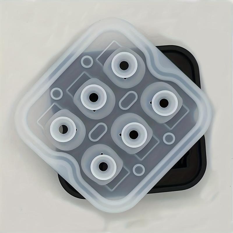 Skull Ice Cube Mold Silicone Tray for Halloween Whiskey Candy Chocolate