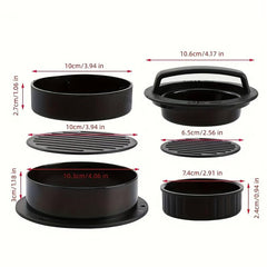 Manual Burger Press Round Non-stick Patty Maker Mold