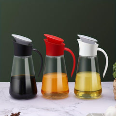 Leak Proof Glass Olive Dispenser for Kitchen Gadgets
