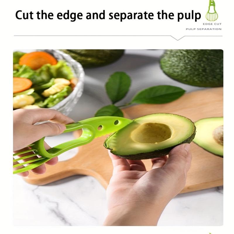3in1 Avocado Peeler Slicer Corer Remover Pitter Cutter Divider Separator