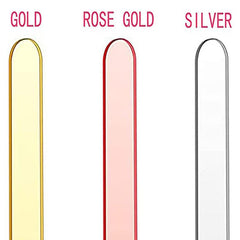 Acrylic Popsicle Stick Reusable Cake Ice Cream Sticks 4.3 Inches
