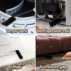 Wooden Handle Drain Cleaner Dryer Vent Cleaner Kit