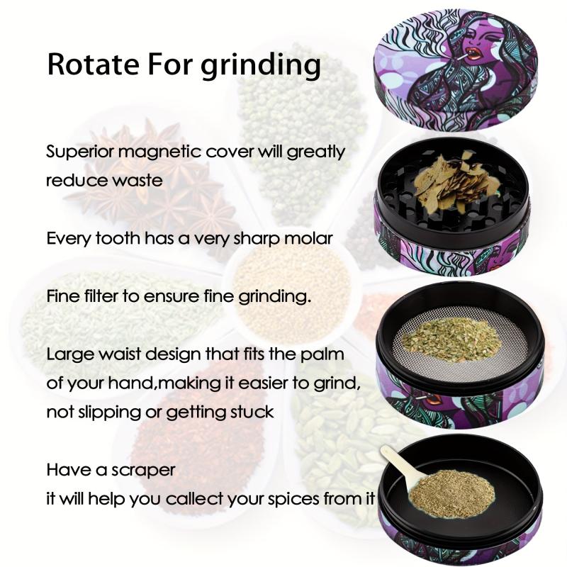 Cartoon Spice Grinder Metal Kitchen Gadget