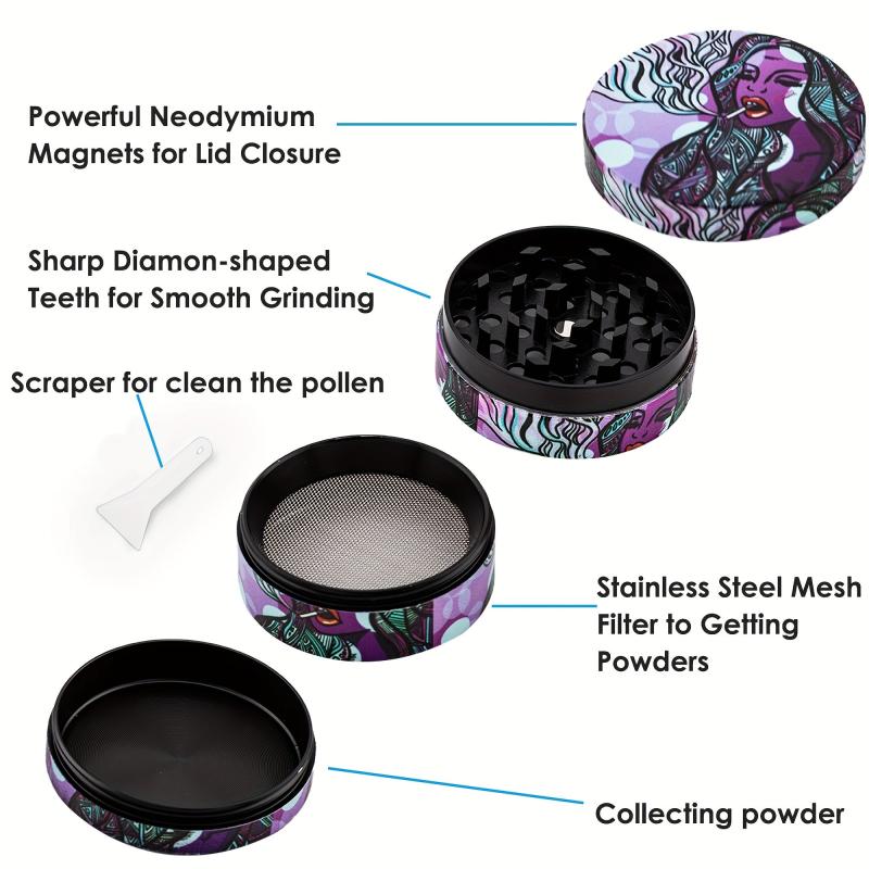 Cartoon Spice Grinder Metal Kitchen Gadget