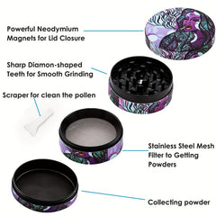 Cartoon Spice Grinder Metal Kitchen Gadget
